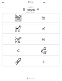视觉之眼 可打印工作表预览