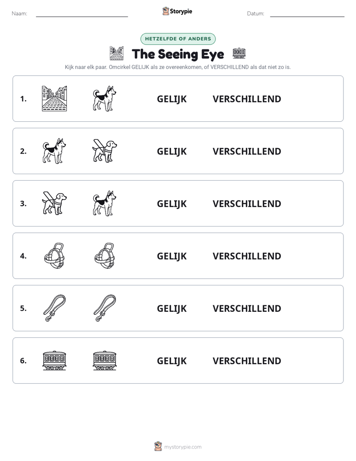 Zelfde of Verschillend