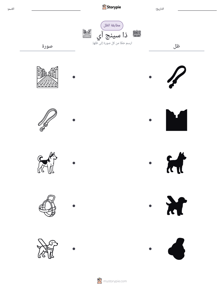 مطابقة الظل