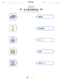 王立救命艇協会 の印刷可能ワークシートプレビュー