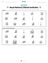 Royal National Lifeboat Institution printable worksheet preview