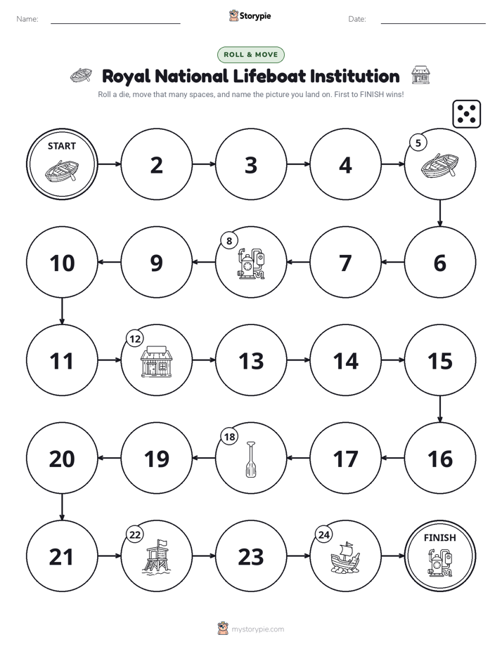 Roll & Move Game