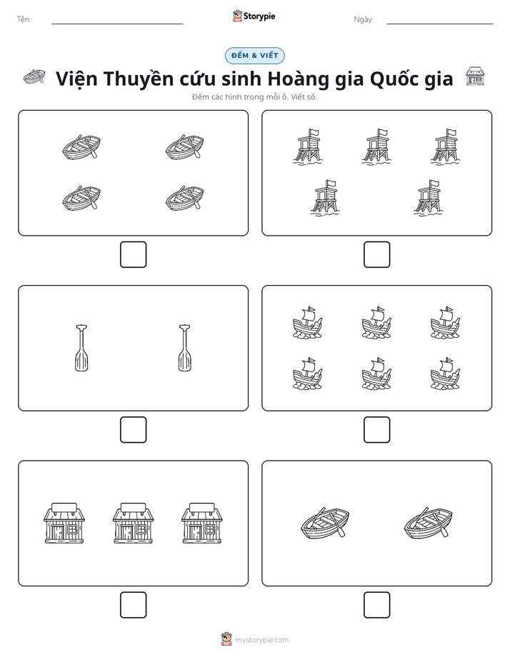 Đếm & Viết