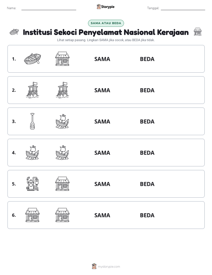 Sama atau Berbeda