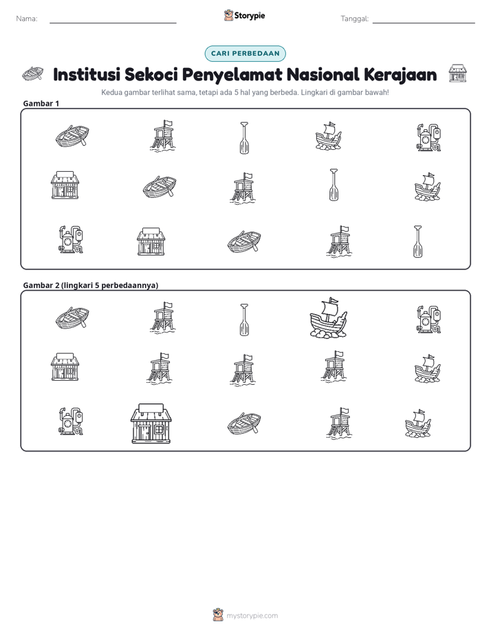 Temukan Perbedaannya