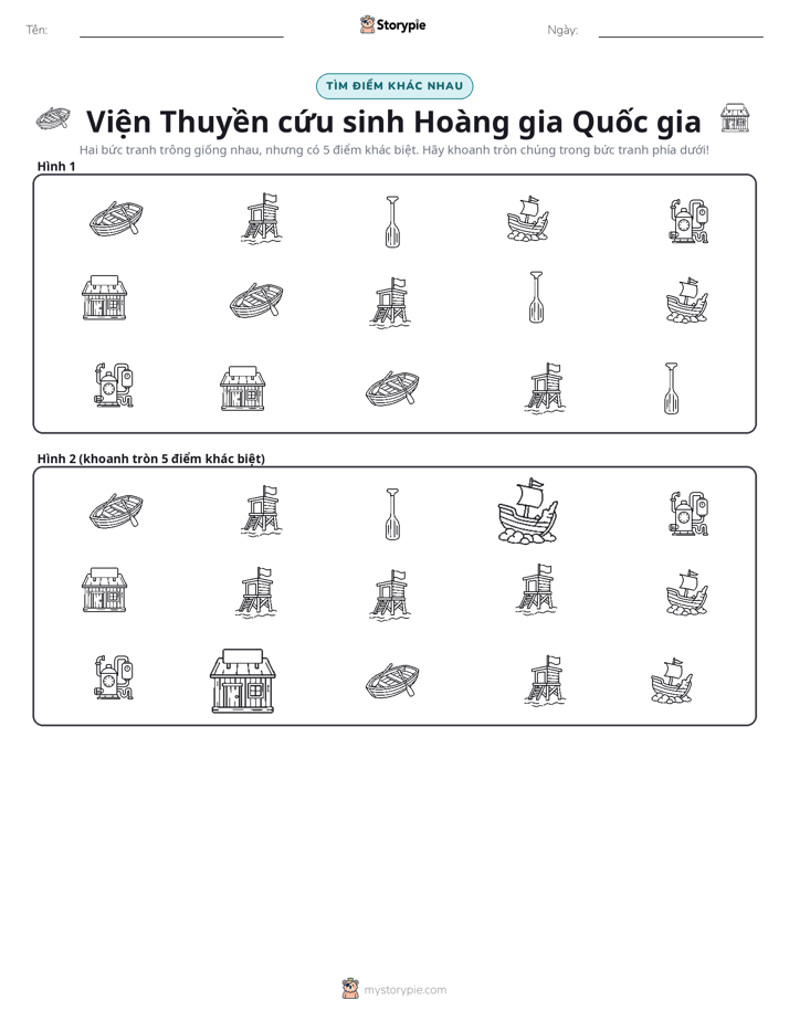 Tìm Sự Khác Biệt
