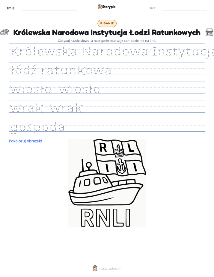 Ćwiczenie Pisania