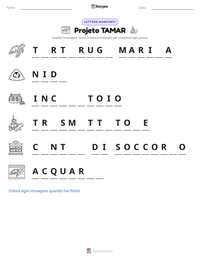 Anteprima della scheda stampabile di Projeto TAMAR