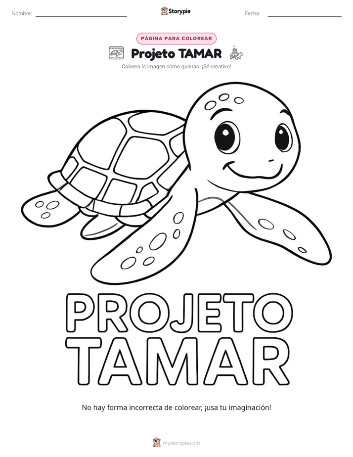 Página para Colorear