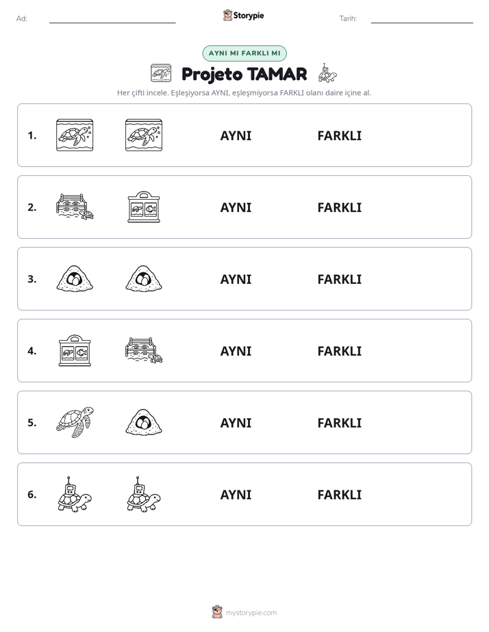 Aynı mı Farklı mı