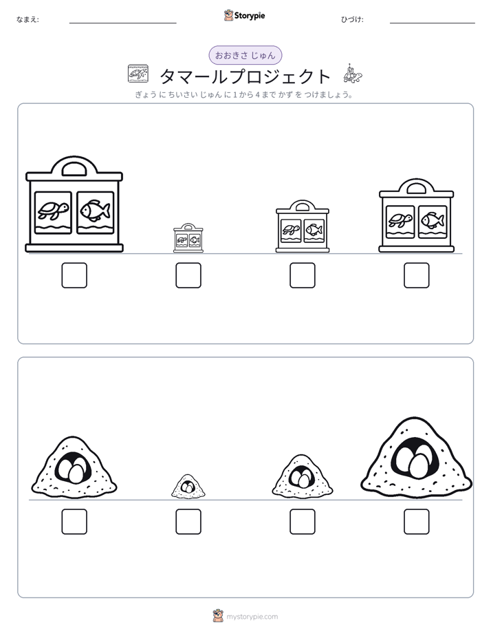 サイズ順