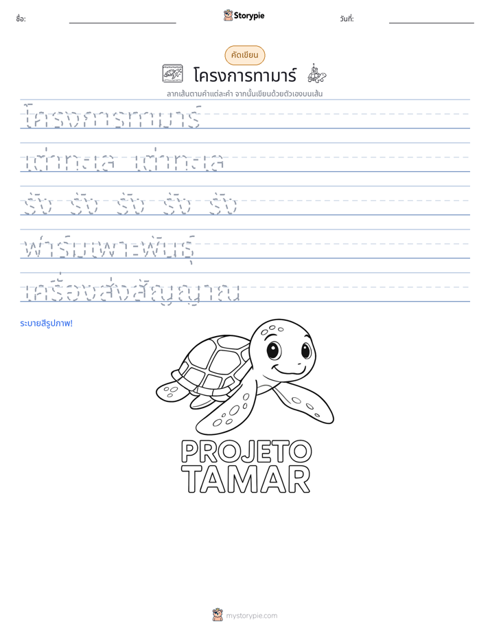 การฝึกเขียน