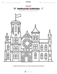 Smithsonian Institution druckbare Arbeitsblatt Vorschau
