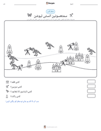 سمتھسونین انسٹی ٹیوشن پرنٹ کرنے کے قابل ورکشیٹ کا پیش نظارہ