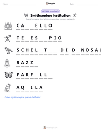 Anteprima della scheda stampabile di Smithsonian Institution