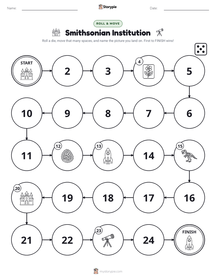 Roll & Move Game