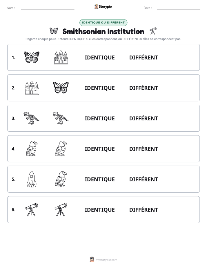 Identique ou Différent