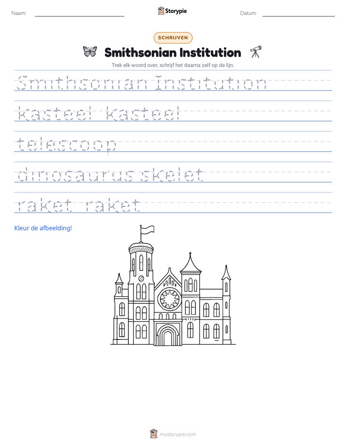 Schrijf Oefening