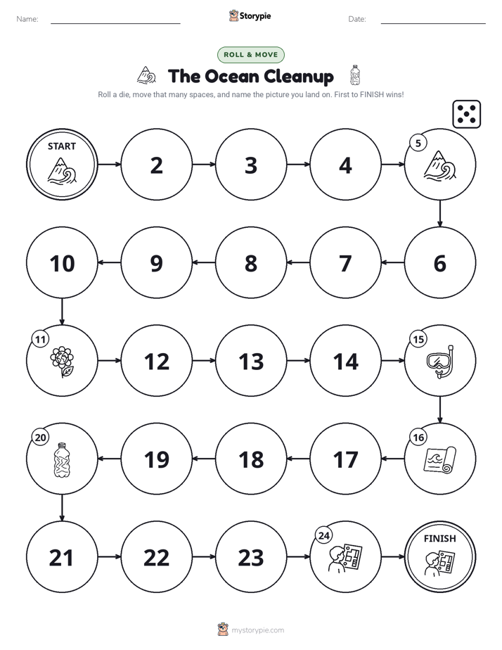 Roll & Move Game