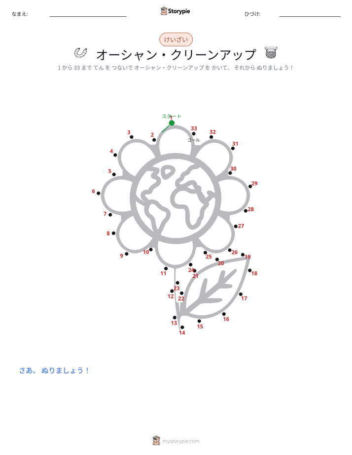 点つなぎ