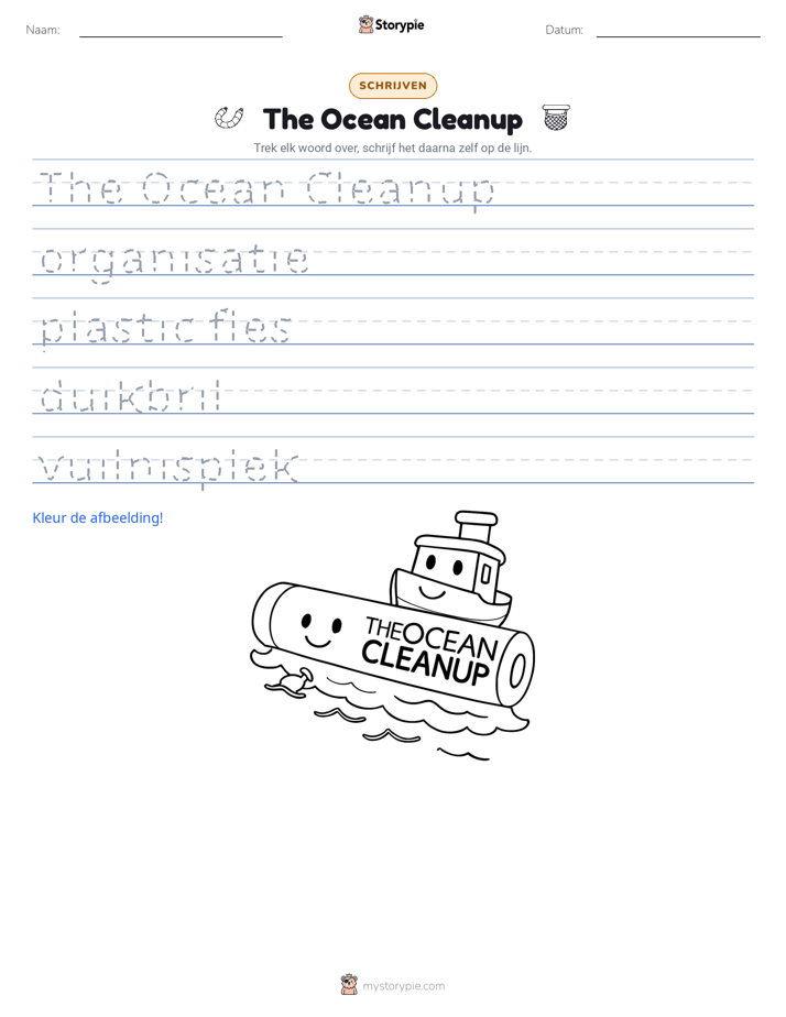 Schrijf Oefening
