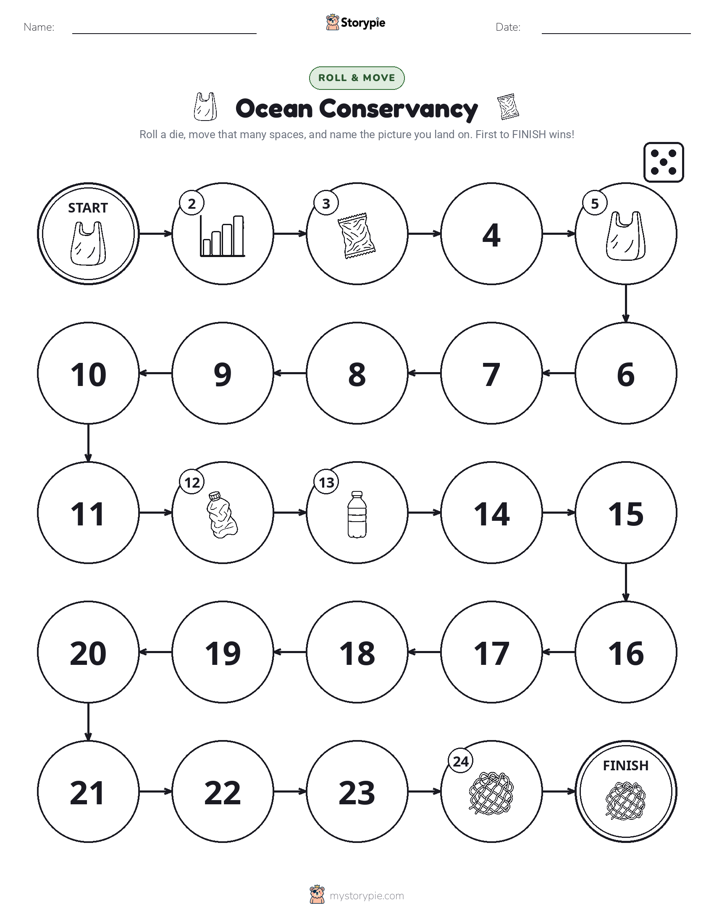 Roll & Move Game