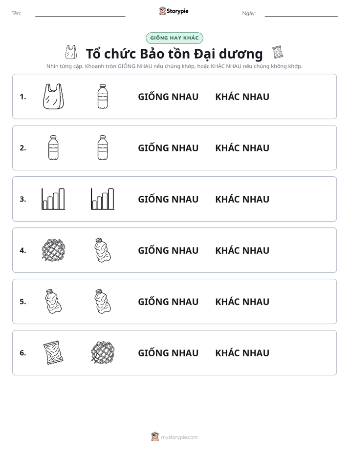 Giống Hay Khác