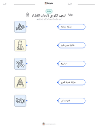 معاينة ورقة العمل القابلة للطباعة المعهد الكوري لأبحاث الفضاء