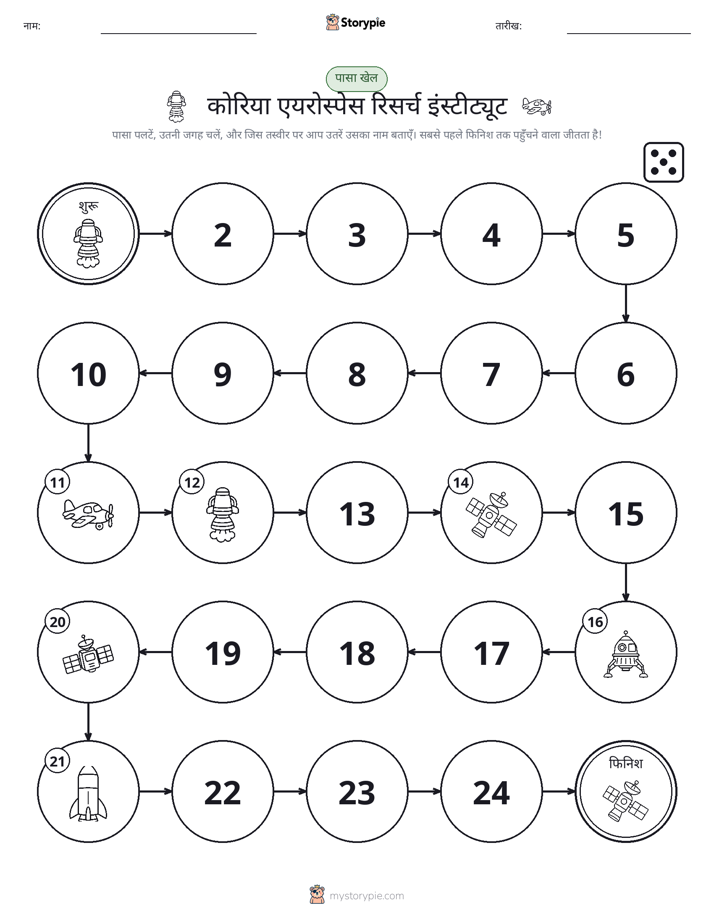रोल और चलें खेल