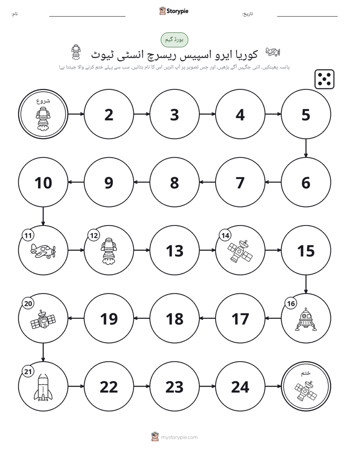 رول اور منتقل کریں کھیل