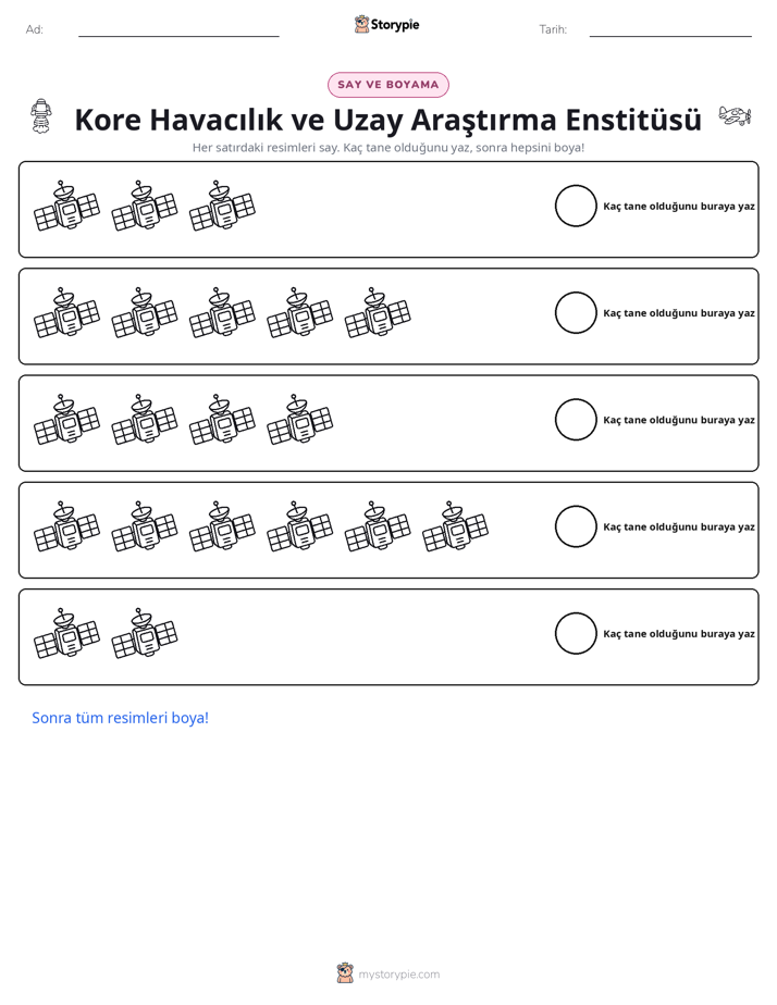 Say & Renklendir