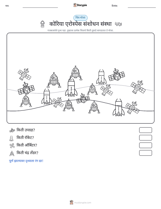 गणना दृश्य