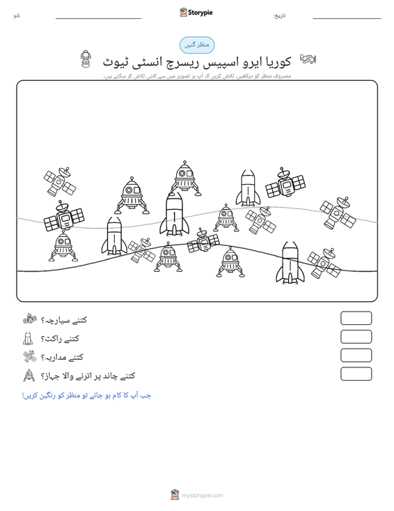 گنتی کا منظر