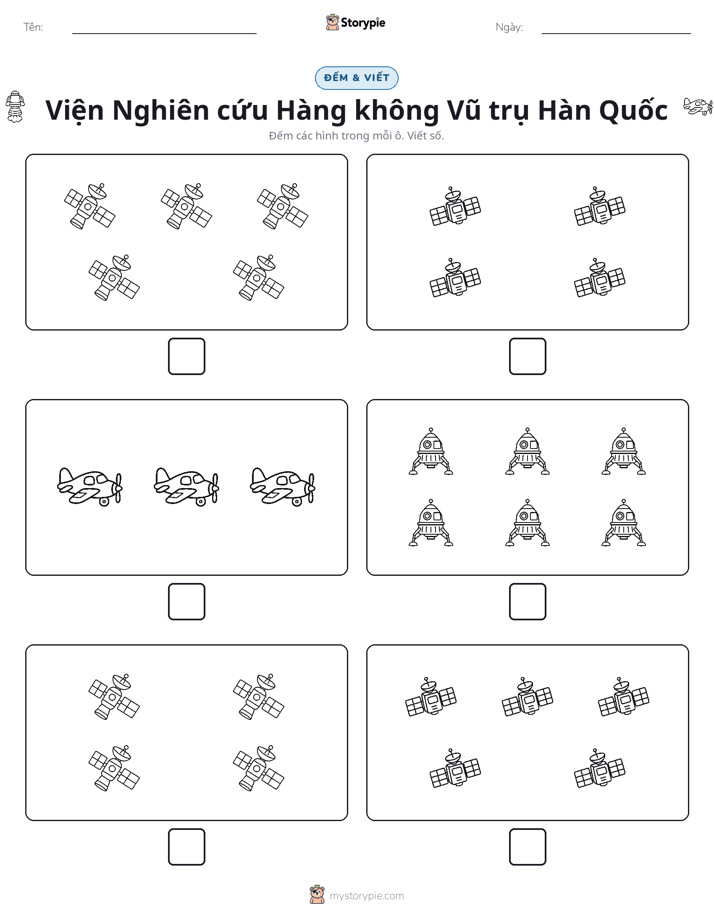 Đếm & Viết