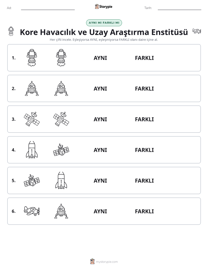 Aynı mı Farklı mı