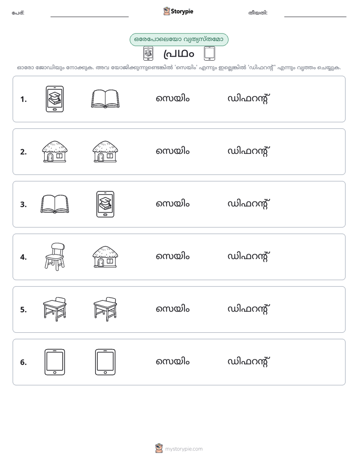 ഒന്നോ വ്യത്യാസമോ