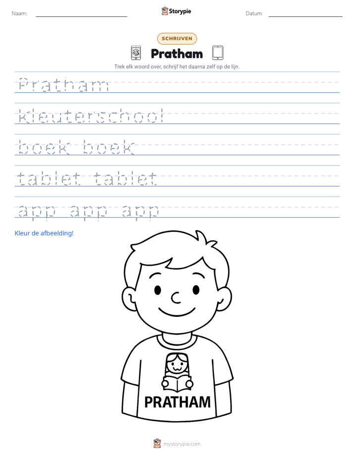 Schrijf Oefening