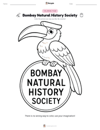 Bombay Natural History Society printable worksheet preview