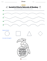 Anteprima della scheda stampabile di Società di Storia Naturale di Bombay