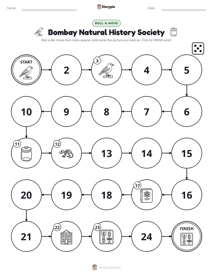Roll & Move Game