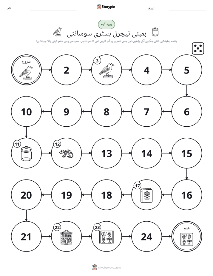 رول اور منتقل کریں کھیل