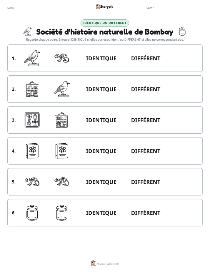 Identique ou Différent