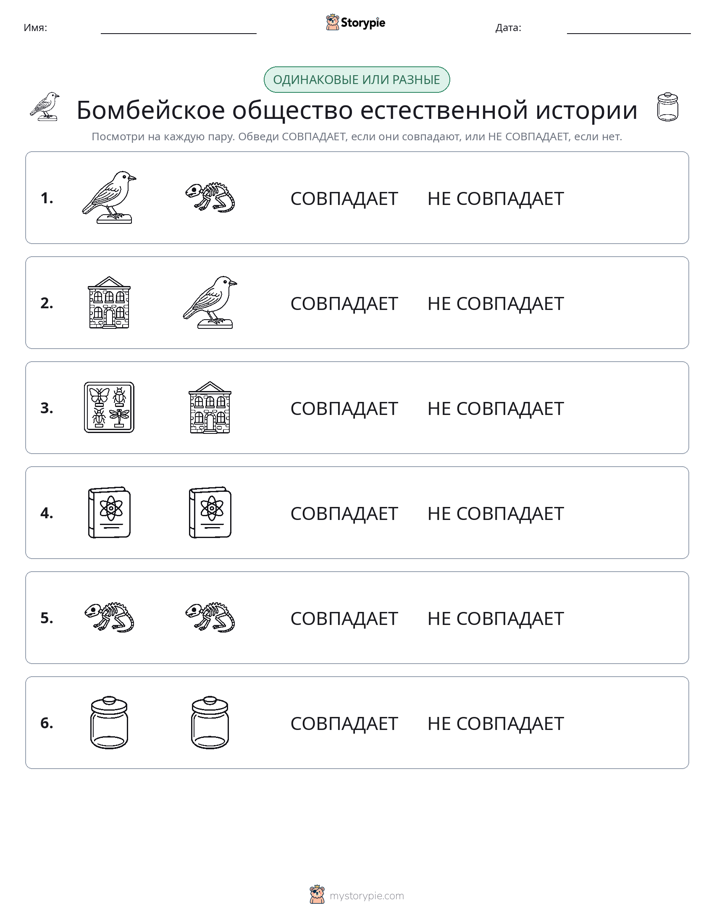 Одинаковое или разное