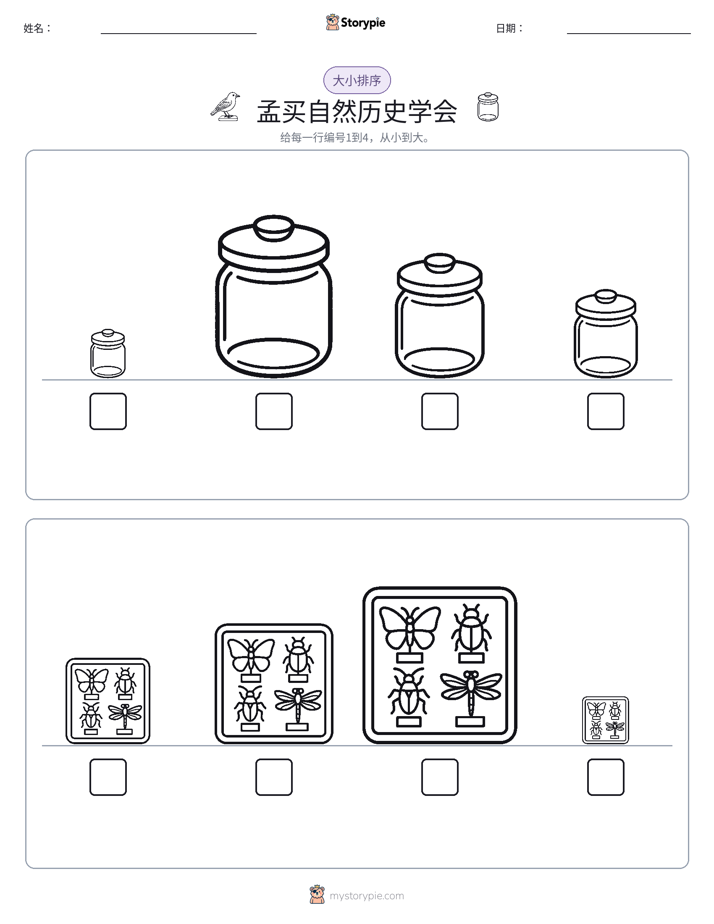 大小排序