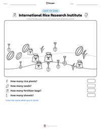 International Rice Research Institute printable worksheet preview
