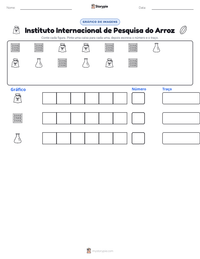 Prévia da folha de atividades imprimível Instituto Internacional de Pesquisa do Arroz