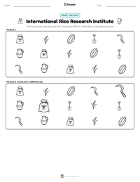 International Rice Research Institute printable worksheet preview