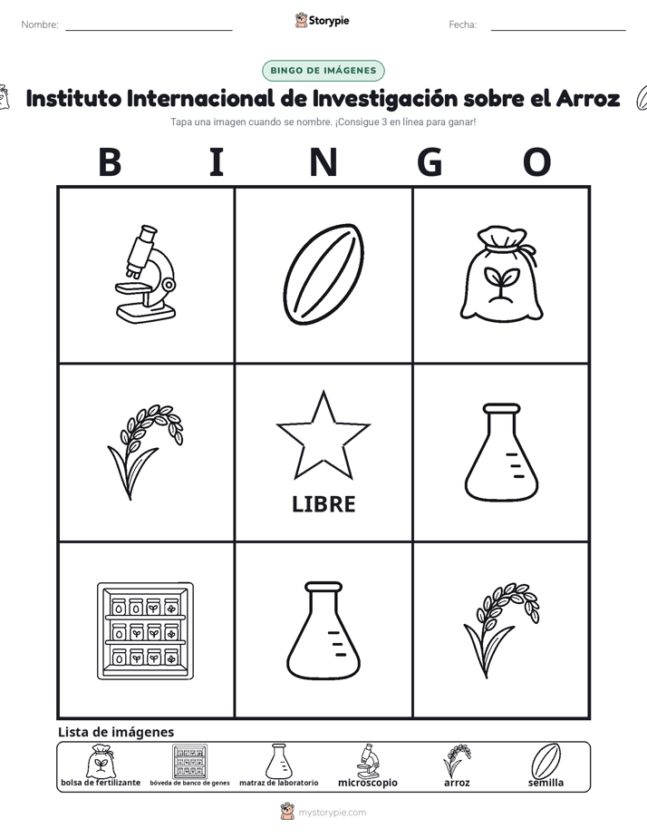 Bingo de Imágenes