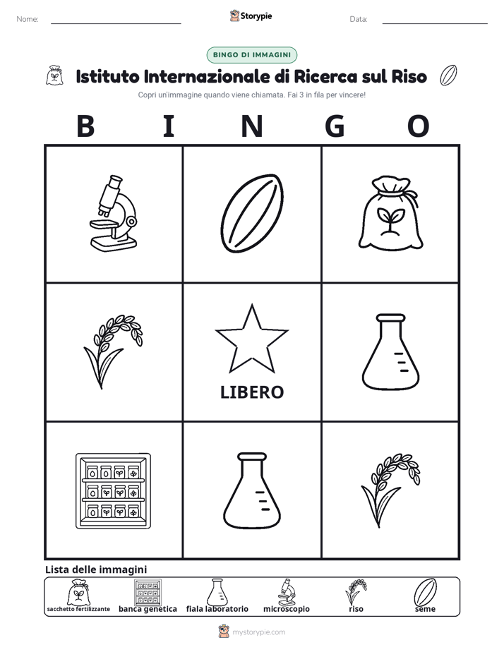 Bingo delle Immagini