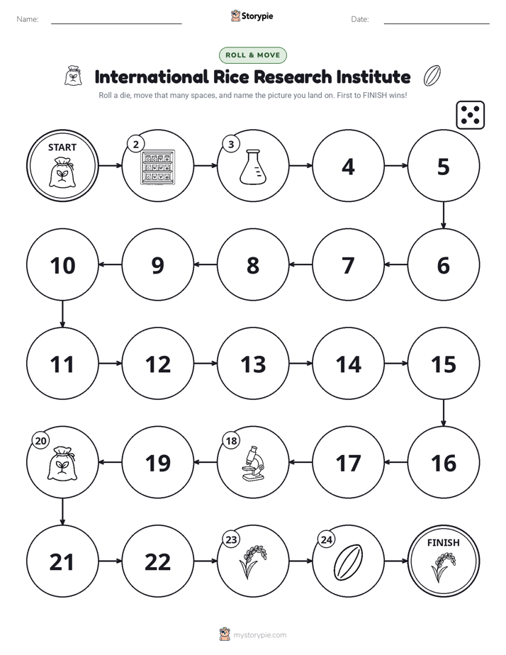 Roll & Move Game